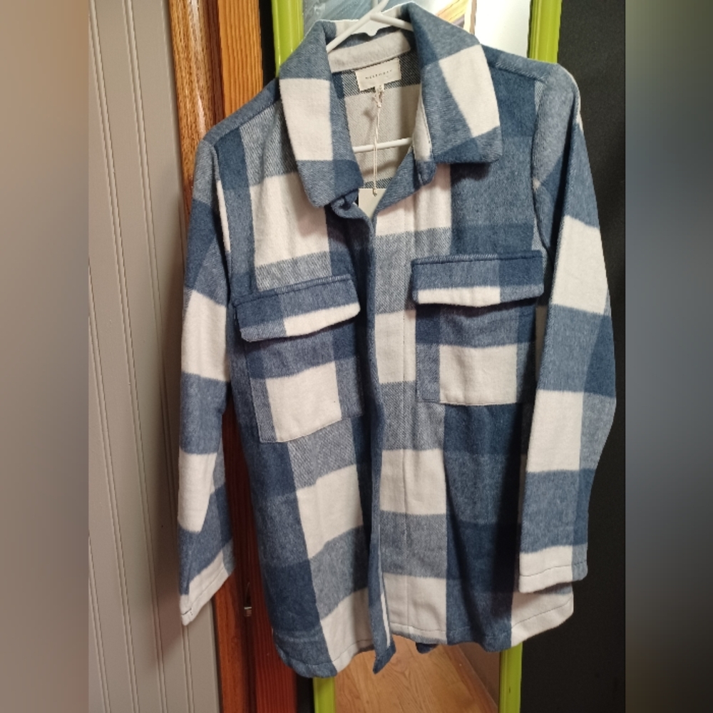 Checkered Shirt/Jacket Medium - image 1